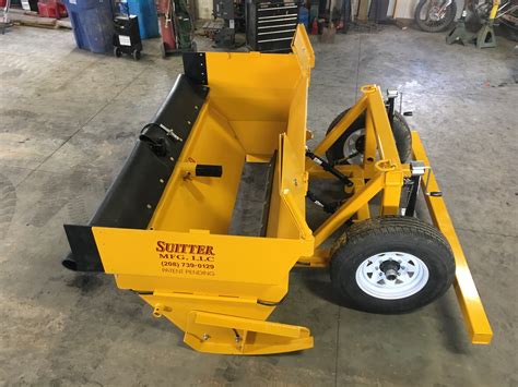 skid steer gravel driveway|skid steer gravel spreader box.